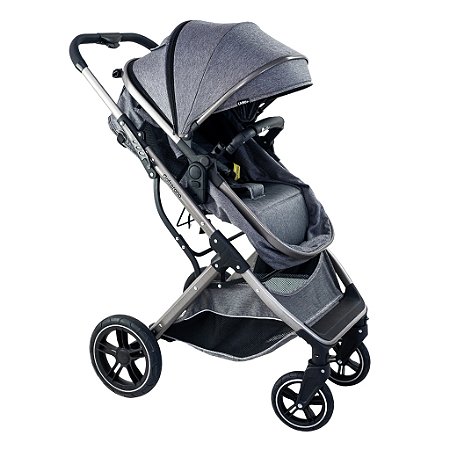 Carrinho de Bebê Galzerano Zoe Cinza (0 a 15 kg)
