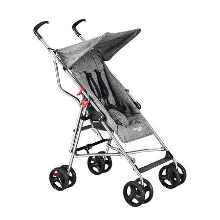 Carrinho Multikids Guarda-Chuva Pocket Cinza
