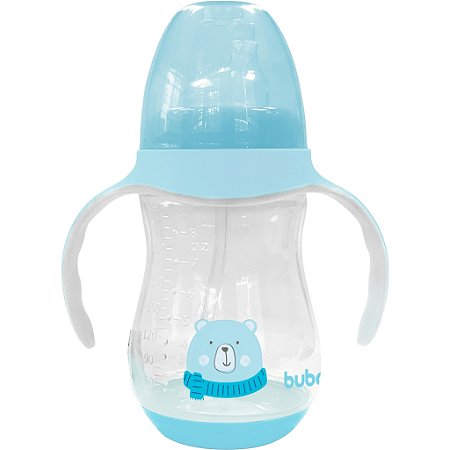 Copo com Alça Buba Ursinho Azul 250ml