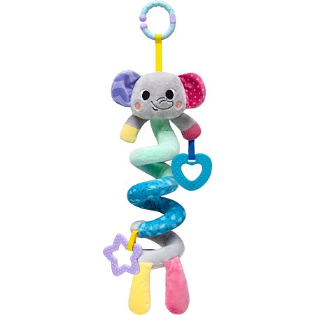 Pelúcia Buba Mola de Atividade Zoo Elefante