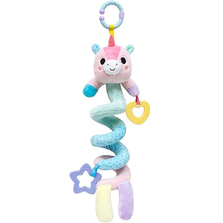 Pelúcia Buba Mola de Atividade Zoo Unicórnio