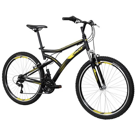 Bicicleta Caloi Andes R26 Aro 26 Preto