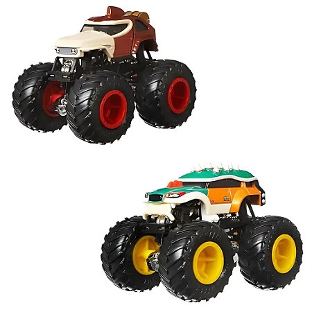 Carrinho Hot Wheels Mattel Monster Trucks Super Mario