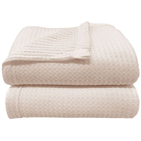 Manta Infantil Laço Bebê Termocelular Cubes Bege