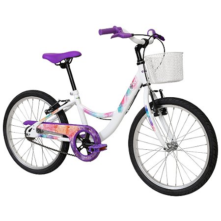 Bicicleta Infantil Caloi Ceci Aro 20 Branca