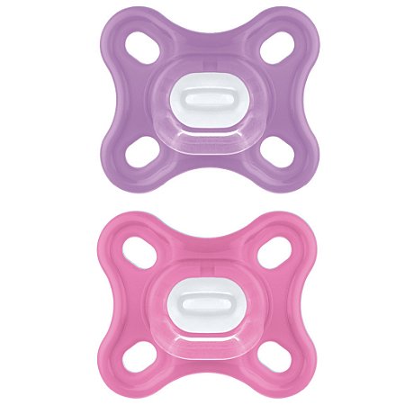 Chupeta Comfort MAM Rosa e Roxo (0-2 m)