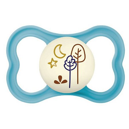Chupeta MAM Air Night Azul +6 meses