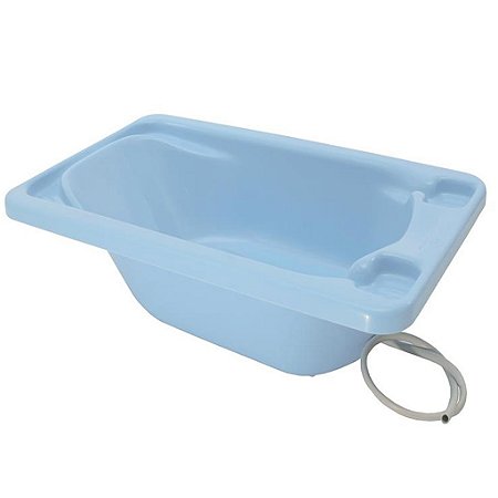 Banheira de Plástico Rígido (até 20 kg) - Azul - Galzerano