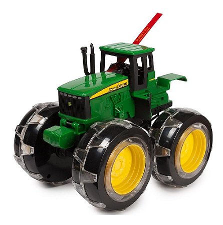 Trator Monster Treads Lightning Wheels John Deere (+3 anos) - Peg-Pérego