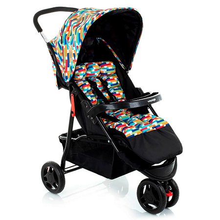 Carrinho De Bebê Delta Voyage Colorê