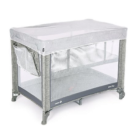 Berço Portátil Mini Play It (até 15 kg) - Grey - Safety 1st