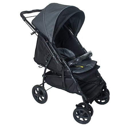 Carrinho de Bebê Maranello (até 15 kg) - Cinza - Galzerano