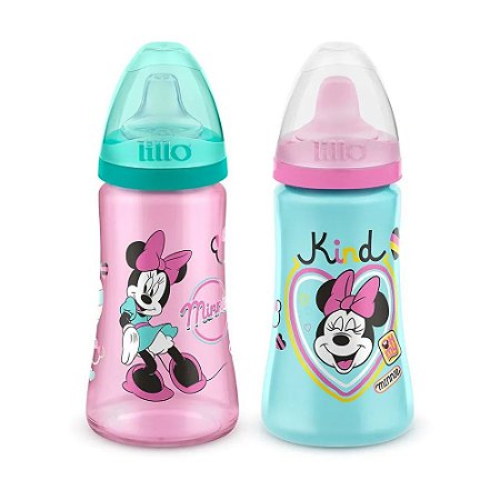 2 Un. Copo Colors Disney 300ml (+6M) - Minnie - Lillo