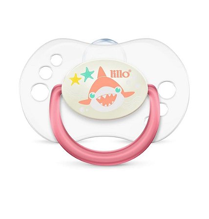 Chupeta Smart Glow Rosa (+0M) - Lillo