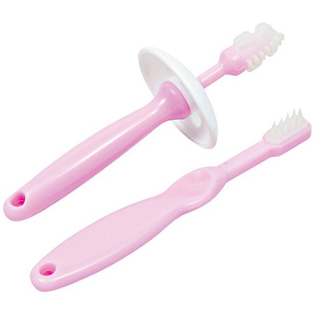Conjunto de Escovas de Dentes (+6M) - Rosa - Buba