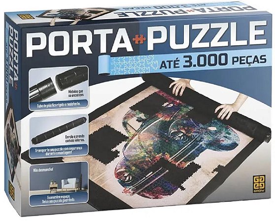 Porta Quebra Cabeça Até 3000 Peças - Grow