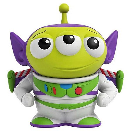 Mini-Figura - Alien Buzz Lightyear - Toy Story - Disney - Mattel