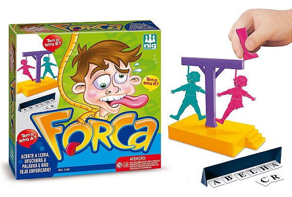 Jogo da Forca (+6 anos) - NIG Brinquedos