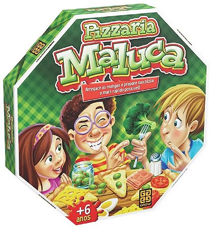 Jogo Pizzaria Maluca (+6 anos) - Grow