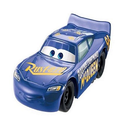 Carrinho Relâmpago McQueen Azul (+3 anos) - Carros - Disney Pixar - Mattel