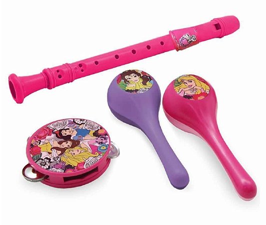 Instrumentos Musicais (+3 anos) - Princesas - Disney - Toyng