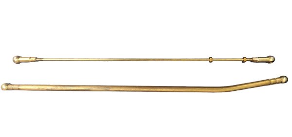 PAR VARETA DE ACELERAÇÃO DO CARBURADOR (BARRA) - VW0256 / VW0257