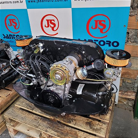 MOTOR VW 1600 NOVO COMPLETO CARB. DUPLA.