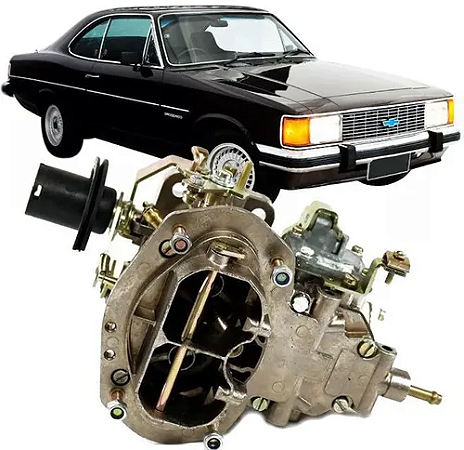 Carburador Novo Mecar Modelo Solex H 34 SEIE Opala Caravan Utilitários 6 Cilindros Álcool