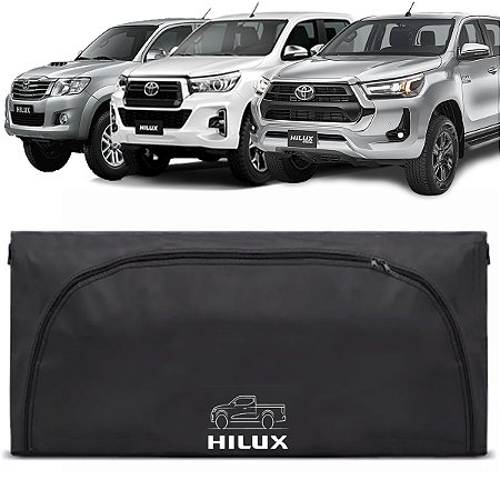 Bolsa Caçamba Toyota Hilux 420 Lts Premium Instala Sem Furar A Caçamba Maleiro Pickup Caminhonete Toyota Hilux
