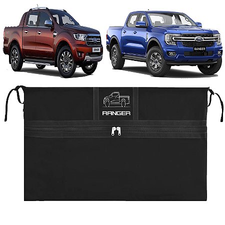 Bolsa Caçamba Ford Ranger 420 Lts Premium Instala Sem Furar A Caçamba Maleiro Pickup Caminhonete Ford Ranger
