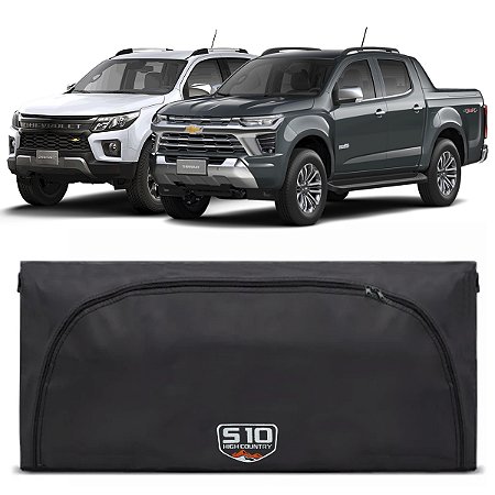 Bolsa Caçamba Chevrolet S10 High Country 420 Lts Premium Instala Sem Furar A Caçamba Maleiro Pickup Caminhonete High Country