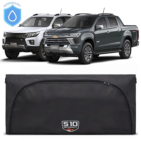 Bolsa Caçamba Chevrolet S10 High Country Impermeável 420 Lts Premium Instala Sem Furar A Caçamba Maleiro Pickup Caminhonete High Country