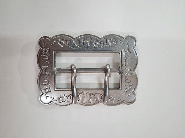 Fivela Corneta 121 Inox Original Guaiaca Cinto Muladeiro 2 Pinos