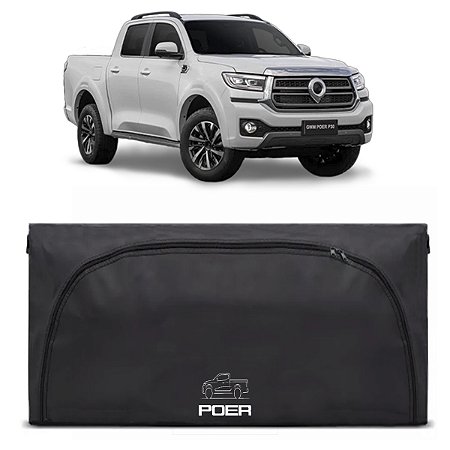 Bolsa Caçamba GWM Poer P30 500 Lts Impermeável Abertura Frontal Instala Sem Furar a Caçamba