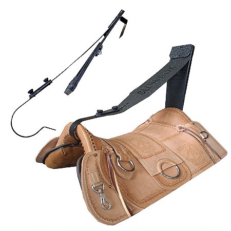 Suporte Móvel para Arreio ou Sela Mangalarga (Australiana) Super Resistente Slowbox