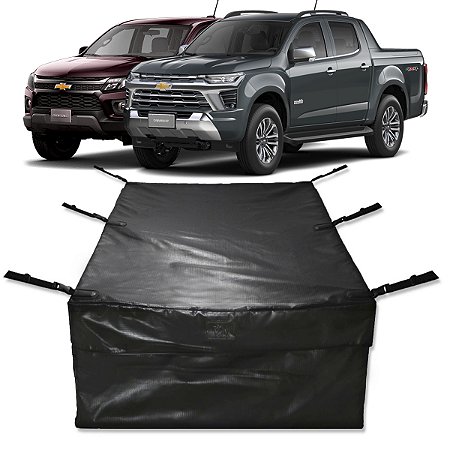 Bolsa Caçamba Chevrolet S10 100% Impermeável 640 Lts Premium Instala Fácil Sem Furar A Caçamba