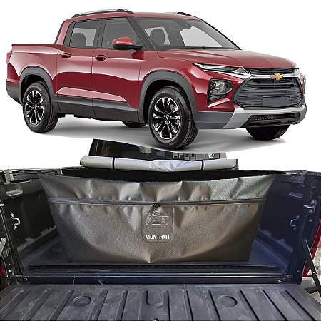 Bolsa Slim Caçamba Chevrolet Montana Instala Fácil Sem Furar