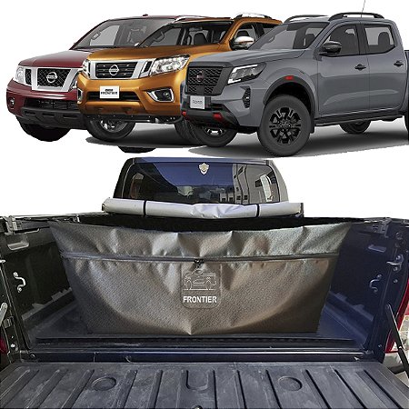 Bolsa Slim Caçamba Nissan Frontier Instala Fácil sem Furar