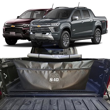 Bolsa Slim Caçamba Chevrolet S10 Instala Fácil sem Furar