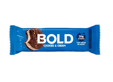 Barra de Proteína Bold - Cookies e Cream 60gr