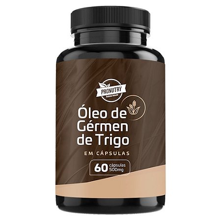 ÓLEO DE GÉRMEN DE TRIGO - 60 CÁPSULAS - 500mg