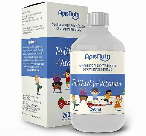 PoliKids + Vitamin 240 ml - ApisNutri