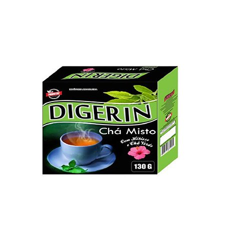 Digerin - Chá Misto com hibisco e chá verde - 130g