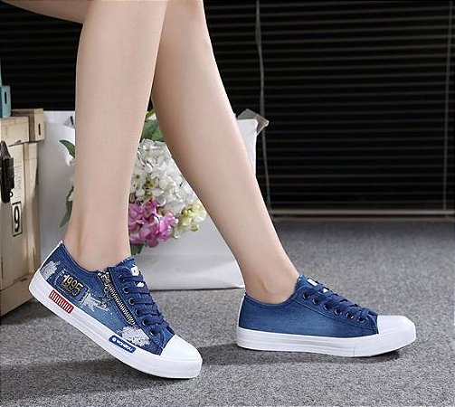tênis urban jeans