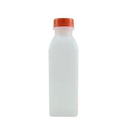 GARRAFINHA PET LEITOSA 500 ML COM TAMPA l 100 UN