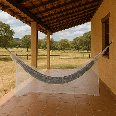 Mosquiteiro para rede de descanso