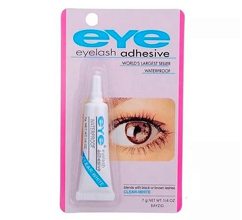 COLA PARA CÍLIOS EYELASH ADHESIVE À PROVA D'ÁGUA EYE - BRANCA