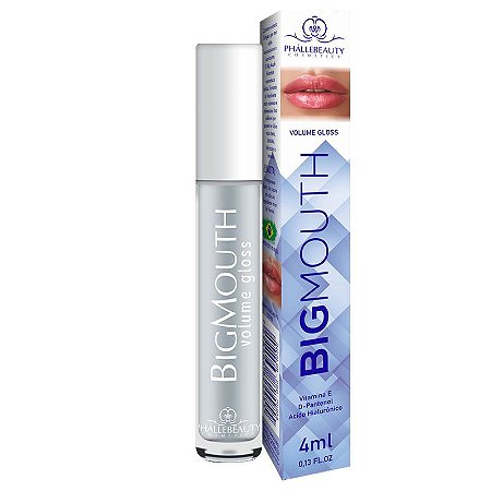 GLOSS LABIAL VOLUME BIG MOUTH PHÁLLEBEAUTY - INCOLOR