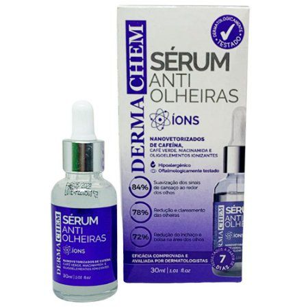 SÉRUM FACIAL DERMACHEM - ANTIOLHEIRAS