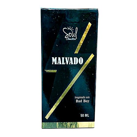 PERFUME SOUL COSMÉTICOS - MALVADO - 50ML